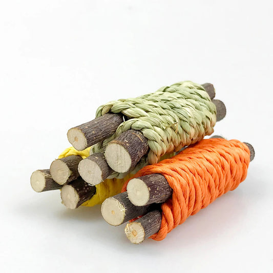 9 jouets à mâcher pour rongeurs